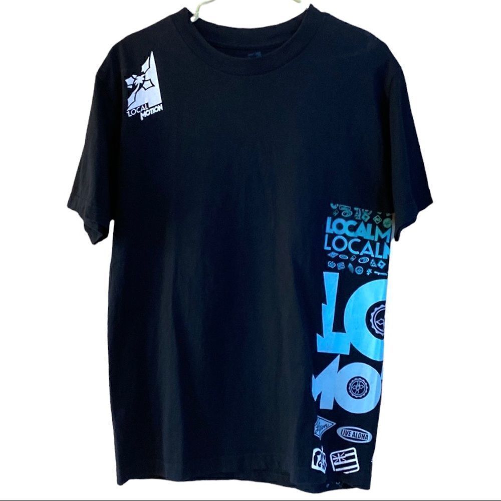 Local Motion Men’s Graphic T-Shirt Size Medium